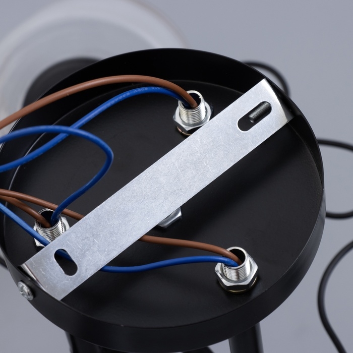 Люстра Люстра "Марти" 3хЕ27 40Вт черный 48х48х26 см