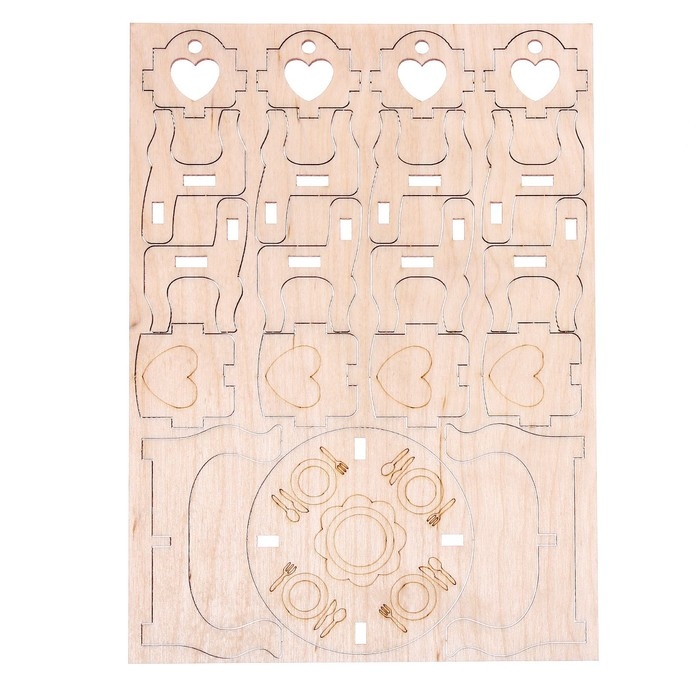 Деревянная мебель для кукол «Кухонный уголок» Деревянная мебель для кукол «Кухонный уголок»