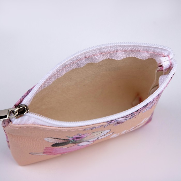 Кошелёк детский &laquo;Зайчик в юбочке&raquo;, 11х8,5х2 см