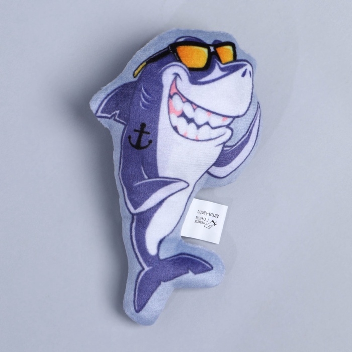 Игрушка для кошек с мятой «Акула», 13 х 8 см Игрушка для кошек с мятой «Акула», 13 х 8 см