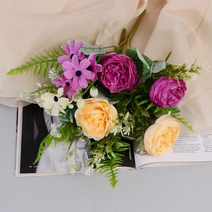 Букет Букет "Пион Амори" 30 см, микс