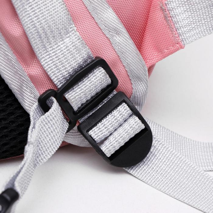 Рюкзак для переноски кошек и собак, прозрачный, 31 х 28 х 42 см, розовый Рюкзак для переноски кошек и собак, прозрачный, 31 х 28 х 42 см, розовый