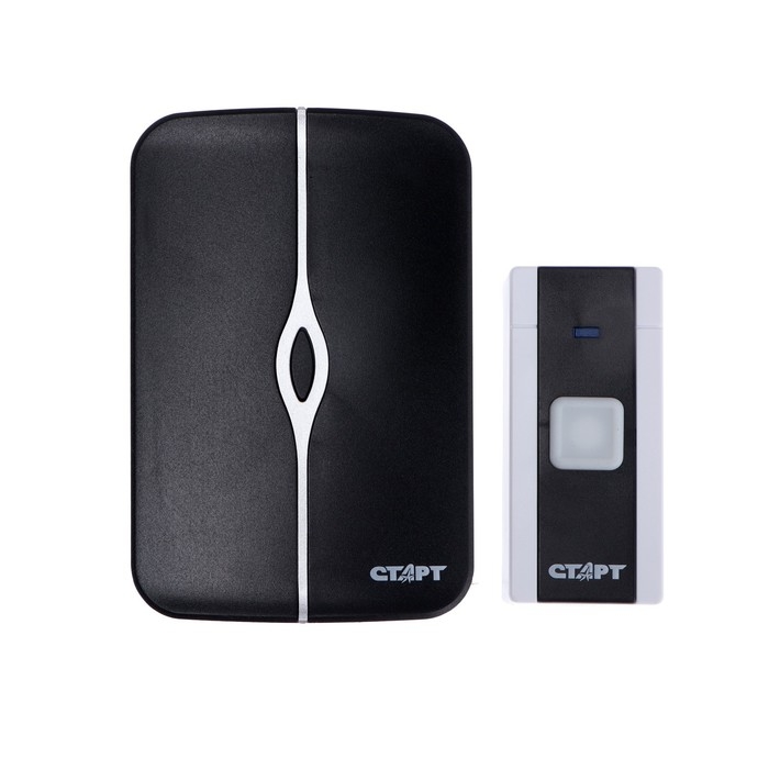 Звонок Старт Б/З 006, беспроводной, 36 мелодий, R=80 м, 1кнопка+1звонок, 3хАА(не в компл.) Звонок Старт Б/З 006, беспроводной, 36 мелодий, R=80 м, 1кнопка+1звонок, 3хАА(не в компл.)