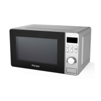 Микроволновая печь Pioneer MW228D, 700 Вт, 8 программ, 5 мощностей, 20 л, серебристая