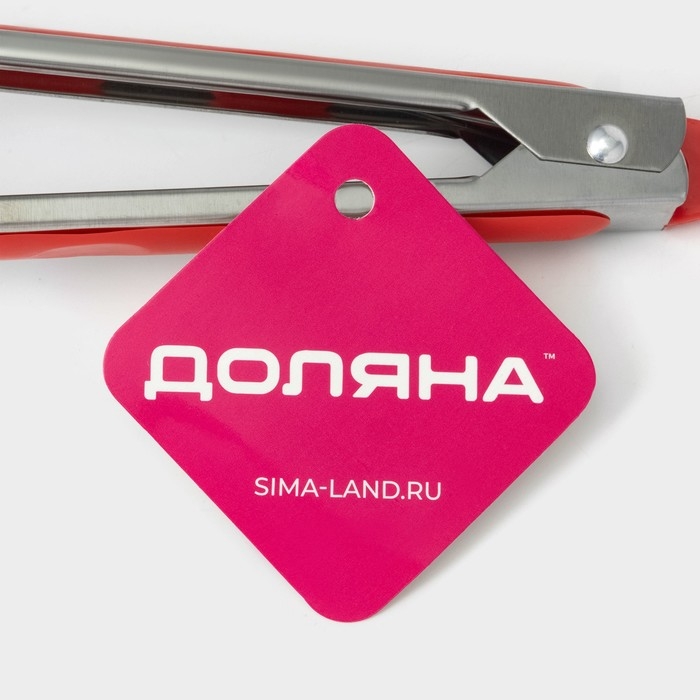 Щипцы для салата Доляна «Палитра», 23 см, цвет МИКС Щипцы для салата Доляна «Палитра», 23 см, цвет МИКС