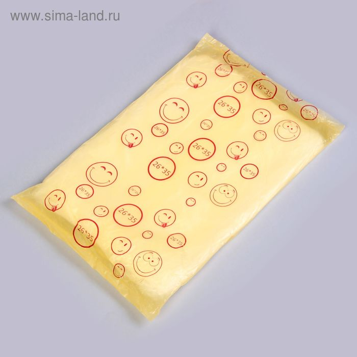 Набор пакетов фасовочных «Смайлы», 26 х 35 см, 7 мкм, 700 шт.