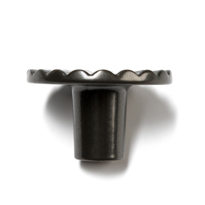 Ручка кнопка CAPPIO d=36, цвет графит Ручка кнопка CAPPIO d=36, цвет графит