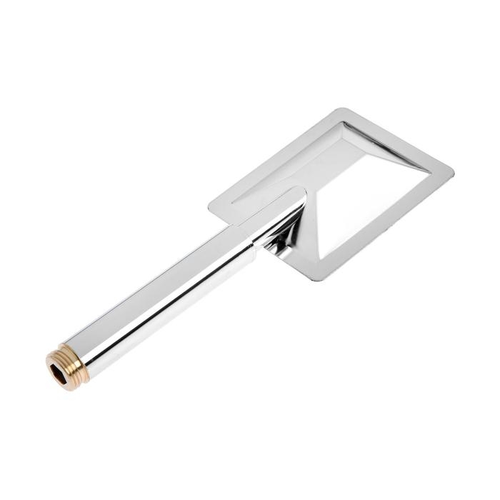 Душевая лейка ZEIN Z423, 1 режим, прямоугольная, полированная нержавеющая сталь Душевая лейка ZEIN Z423, 1 режим, прямоугольная, полированная нержавеющая сталь