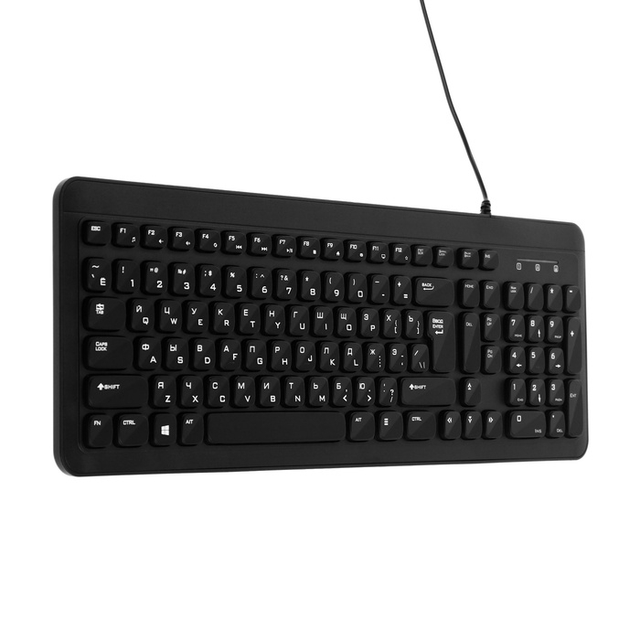 Клавиатура Sima-Land SL-02, мембранная, островная, 101 клавиш, USB, 1.5 м, черная Клавиатура Sima-Land SL-02, мембранная, островная, 101 клавиш, USB, 1.5 м, черная