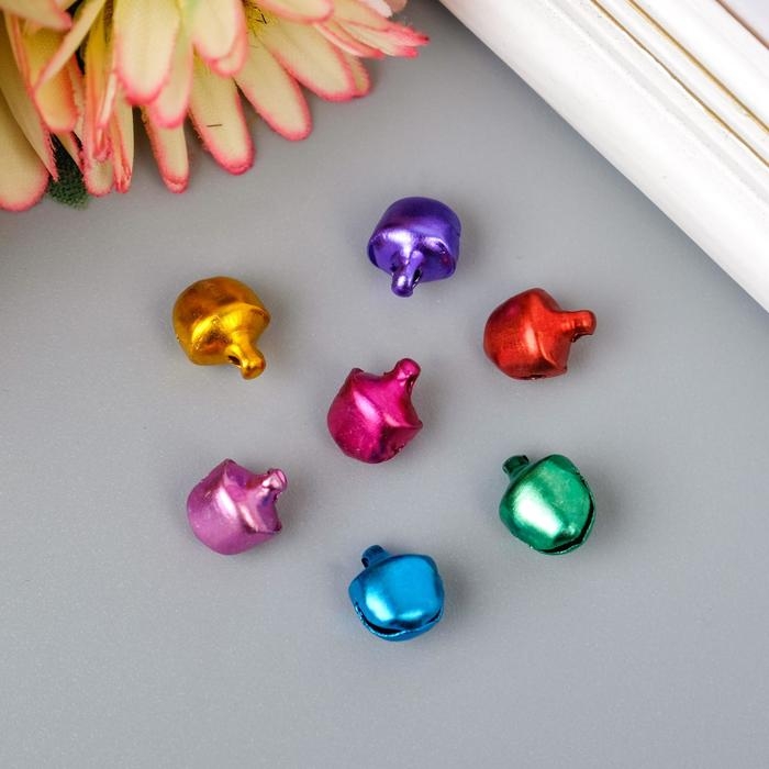 Набор декора для творчества Набор декора для творчества "Колокольчики цветные" d=0,8 см набор 35 шт