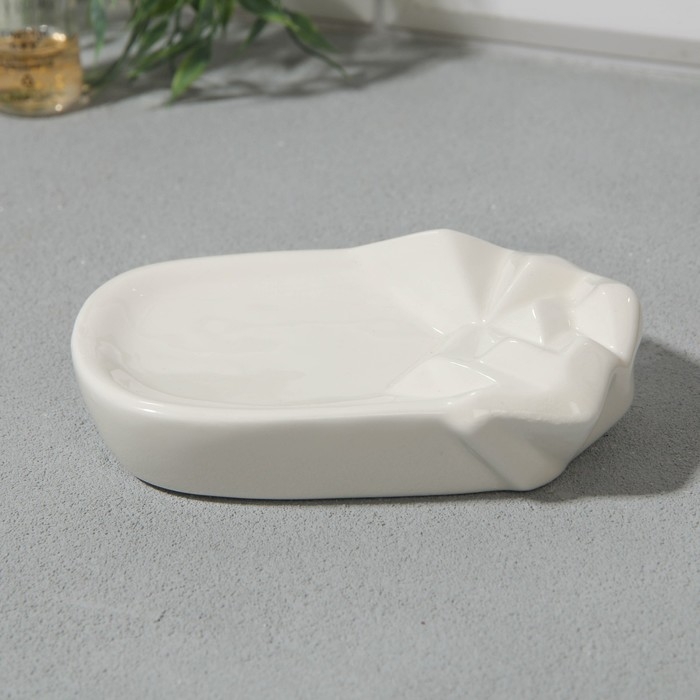 Набор: дозатор, стакан, мыльница «Белый» Набор: дозатор, стакан, мыльница «Белый»