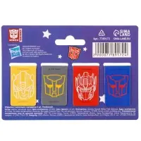 Магнитные закладки для книг, 4 шт. на открытке «Самому крутому!», Transformers