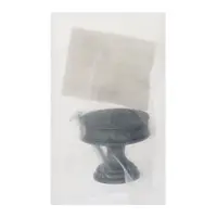 Ручка-кнопка CAPPIO PK324, d=30 мм, цвет графит, 8 шт.