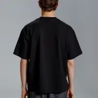 Футболка оверсайз Kangas, черная, XL/XXL
