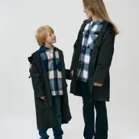 Дождевик детский RainDrop Kids, черный, 8 лет (рост 118-128)
