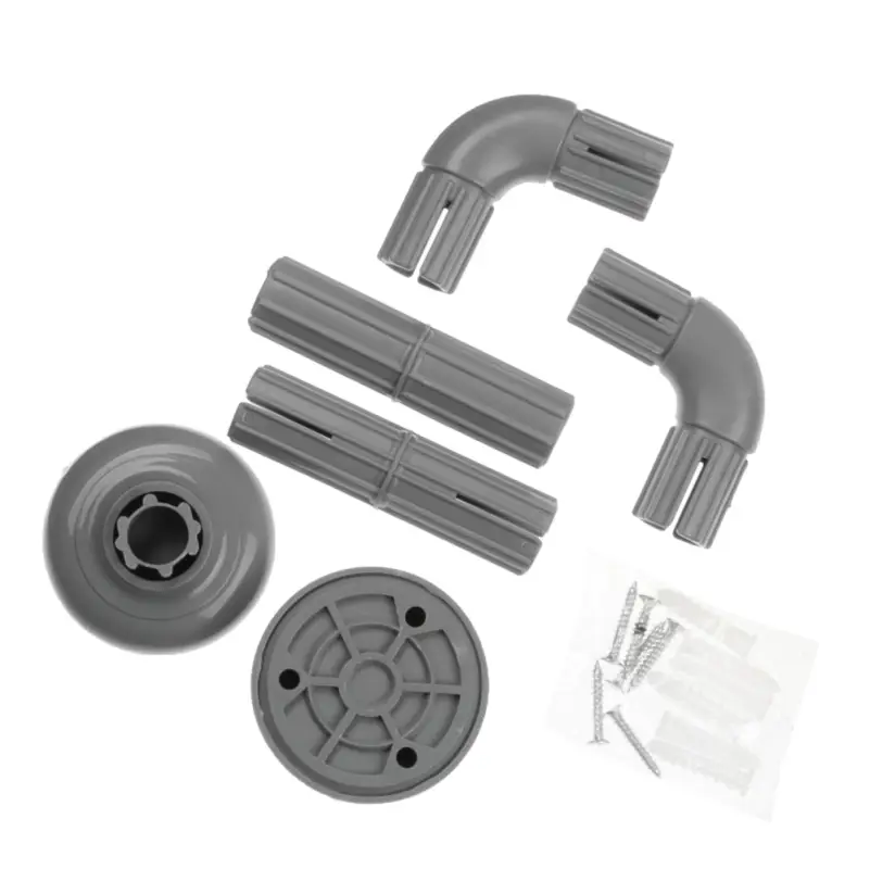 VETTA Карниз для ванной угловой 90x90x90см, нерж.сталь