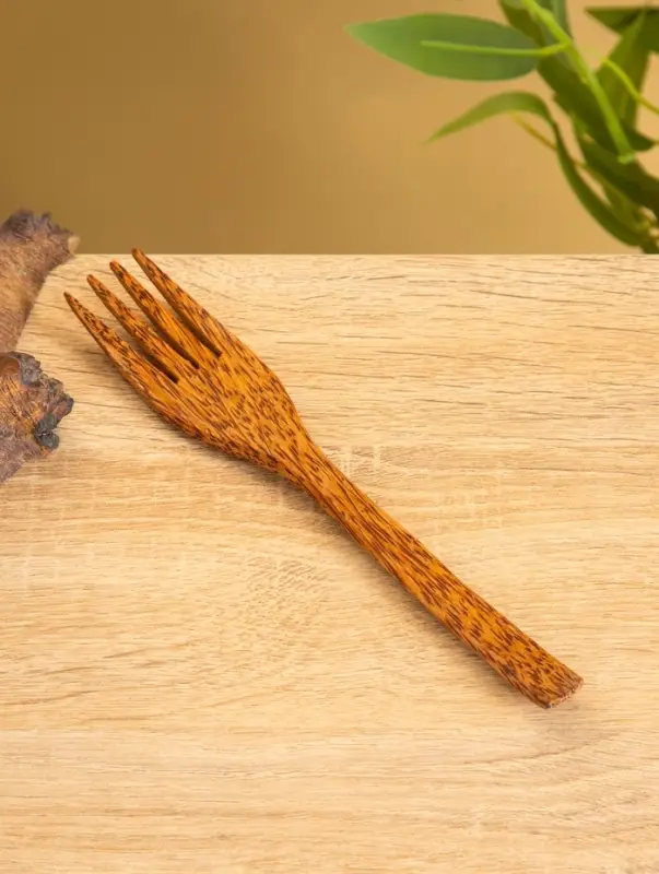 Вилка, 19 см, кокос Вилка, 19 см, кокос