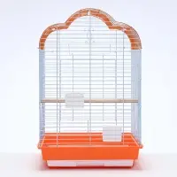 Клетка для птиц Bd=3/1o, раскрывающаяся крыша, 47.5&times;37&times;70 см, красная (фасовка 6 шт.)