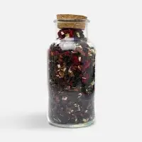 Чай «Сокочай», черный с соком ананаса с вишней, цветками и коркой граната и лемонграссом