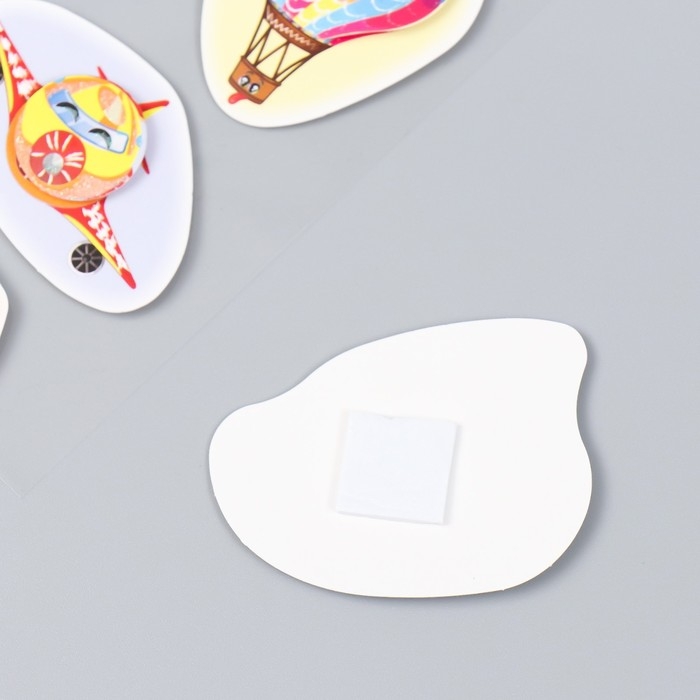 Наклейка картон 2 слоя Наклейка картон 2 слоя "Транспорт для малышей" 17х12 см