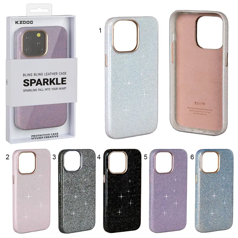 Чехол iPh 15 Pro Sparkle K-DOO Чехол iPh 15 Pro Sparkle K-DOO