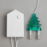 Гирлянда &laquo;Нить&raquo; 5 м, IP20, прозрачная нить, 50 LED, 8 режимов, 220 В, свечение мульти