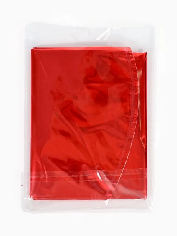 Воздушный шар фольгированный 18" "Сердце", цвет матовый красный, набор 5 штук