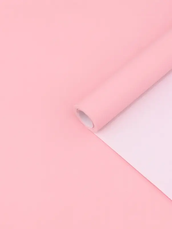 Бумага упаковочная крафт &laquo;Розовая&raquo;, 0.68&times;10&plusmn;5% м, 70 г