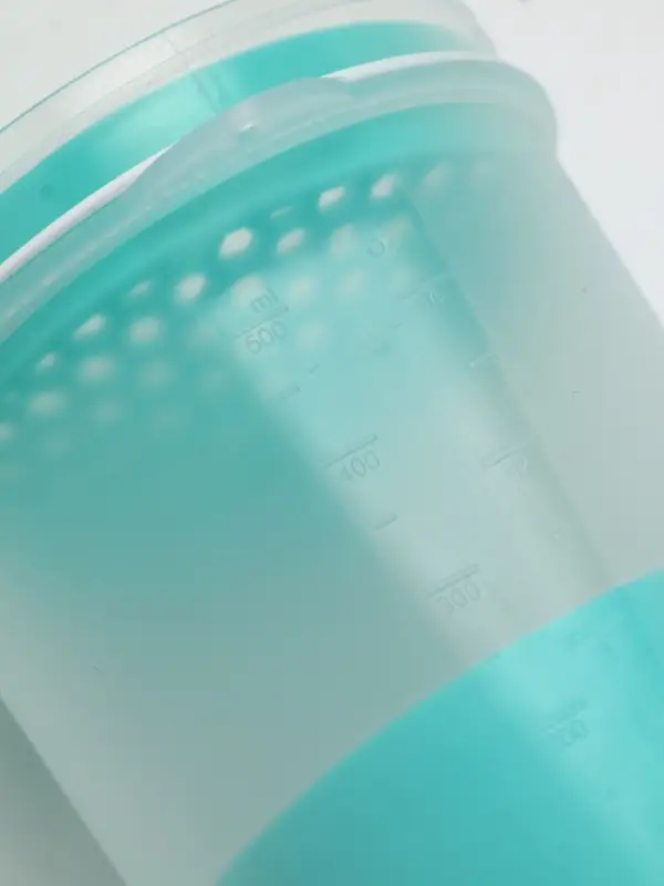 Шейкер спортивный, 500 мл, с чашей