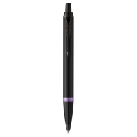 Ручка шариковая Parker Im Professionals Amethyst Purple, черно-фиол, подар/уп 2172951