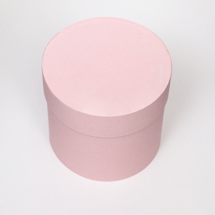 Шляпная коробка розовая, 10 х 10 см Шляпная коробка розовая, 10 х 10 см
