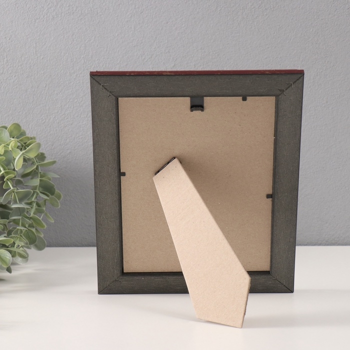 Фоторамка пластик Фоторамка пластик "Вавилон" 15х21 см, красно-бордовый