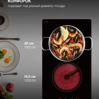 Варочная поверхность HHE 3251 BG черный