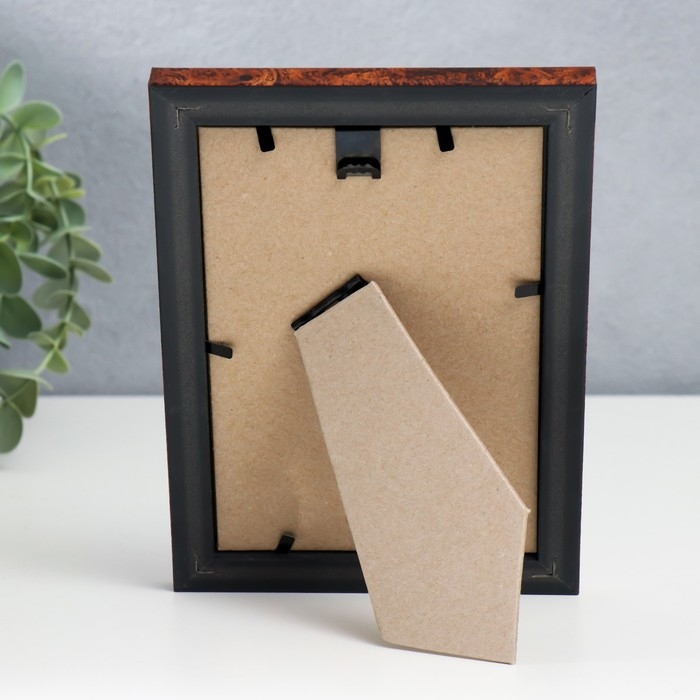 Фоторамка пластик 10х15 см 982 темный орех (50/2000) Фоторамка пластик 10х15 см 982 темный орех (50/2000)