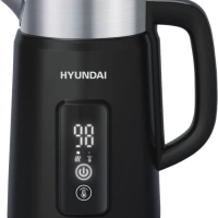 Чайник HYK-S3505 1,5л 2200Вт черный (металл)