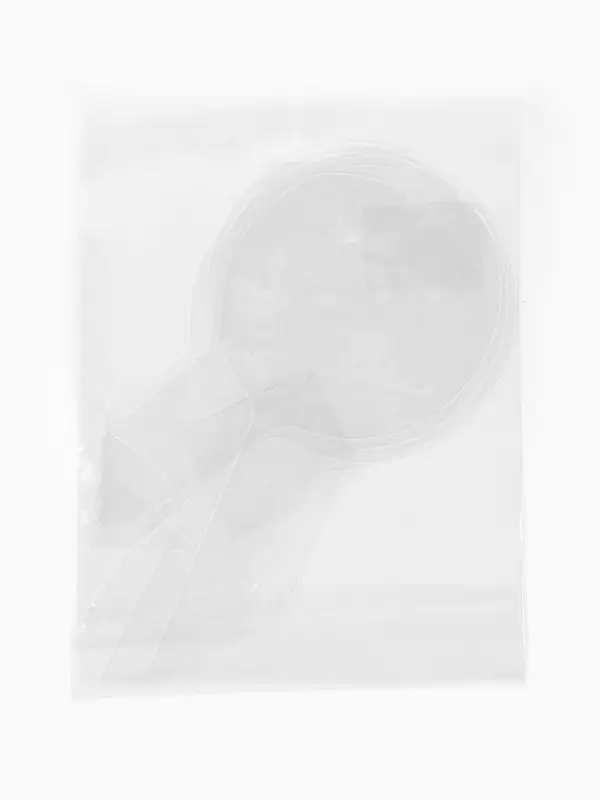 Шар полимерный 10" "Сфера" прозрачный, набор 5 шт