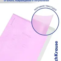 Тетрадь ErichKrause &laquo;Классика. CoverPro Dream&raquo;, 12 листов, в клетку, матовая пластиковая обложка, МИКС