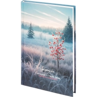 Ежедневник недатированный А5 Утро в лесу 7БЦ, матовый, 128л