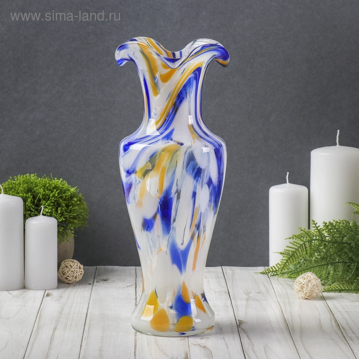 Ваза С-73 h 300 мм. (в стеклокрошку) С/Ж Ваза С-73 h 300 мм. (в стеклокрошку) С/Ж