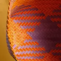 Сумка плетёная, 30×15×45 см, пластик, сиренево-жёлтая Сумка плетёная, 30×15×45 см, пластик, сиренево-жёлтая