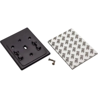 Держатель для стаканов Aqua Work NF-1, на шурупах черный