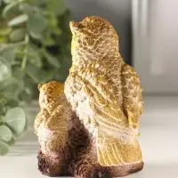 Сувенир Сова с совенком, микс 9,5х6х8 см