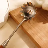 Ложка для спагетти SL Home &laquo;Рустик&raquo;, 34&times;8.5 см, нержавеющая сталь, серебристая