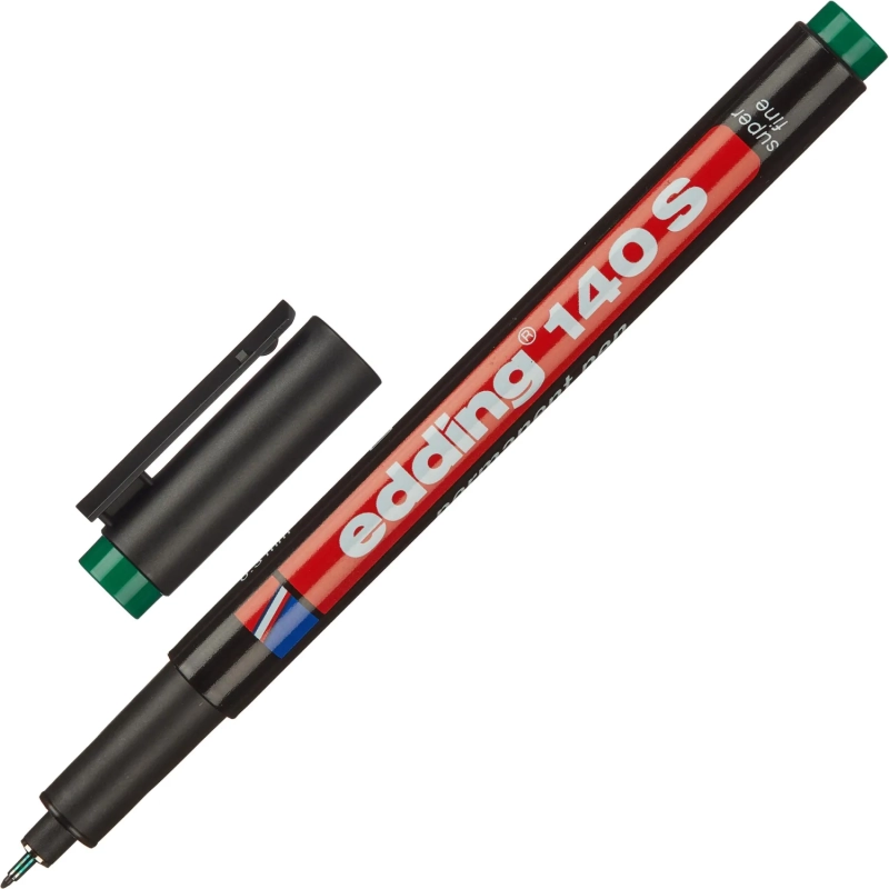 Маркер для глянц. поверхностей EDDING 140/4 зеленый 0,3мм