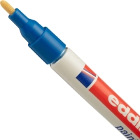 Маркер лаковый EDDING E-751/3 синий, 1-2мм, мет. корп