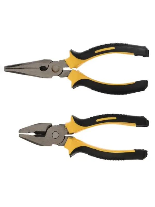 Набор шарнирно-губцевого инструмента ЛОМ, плоскогубцы и длинногубцы, 160 мм