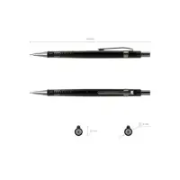 Карандаш механический ErichKrause &laquo;Black Pointer&raquo;, 0.5 мм, НВ, в коробке