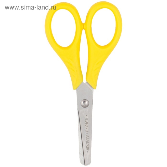 Ножницы 12,8 см детские Мульти-Пульти  Ножницы 12,8 см детские Мульти-Пульти "Приключения Енота", микс, европодвес