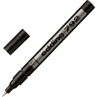 Маркер лаковый EDDING E-792/1 черный 0,8мм, пласт. корп