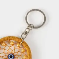 Брелок "Ловец снов" 17 см, цв. медный Брелок "Ловец снов" 17 см, цв. медный